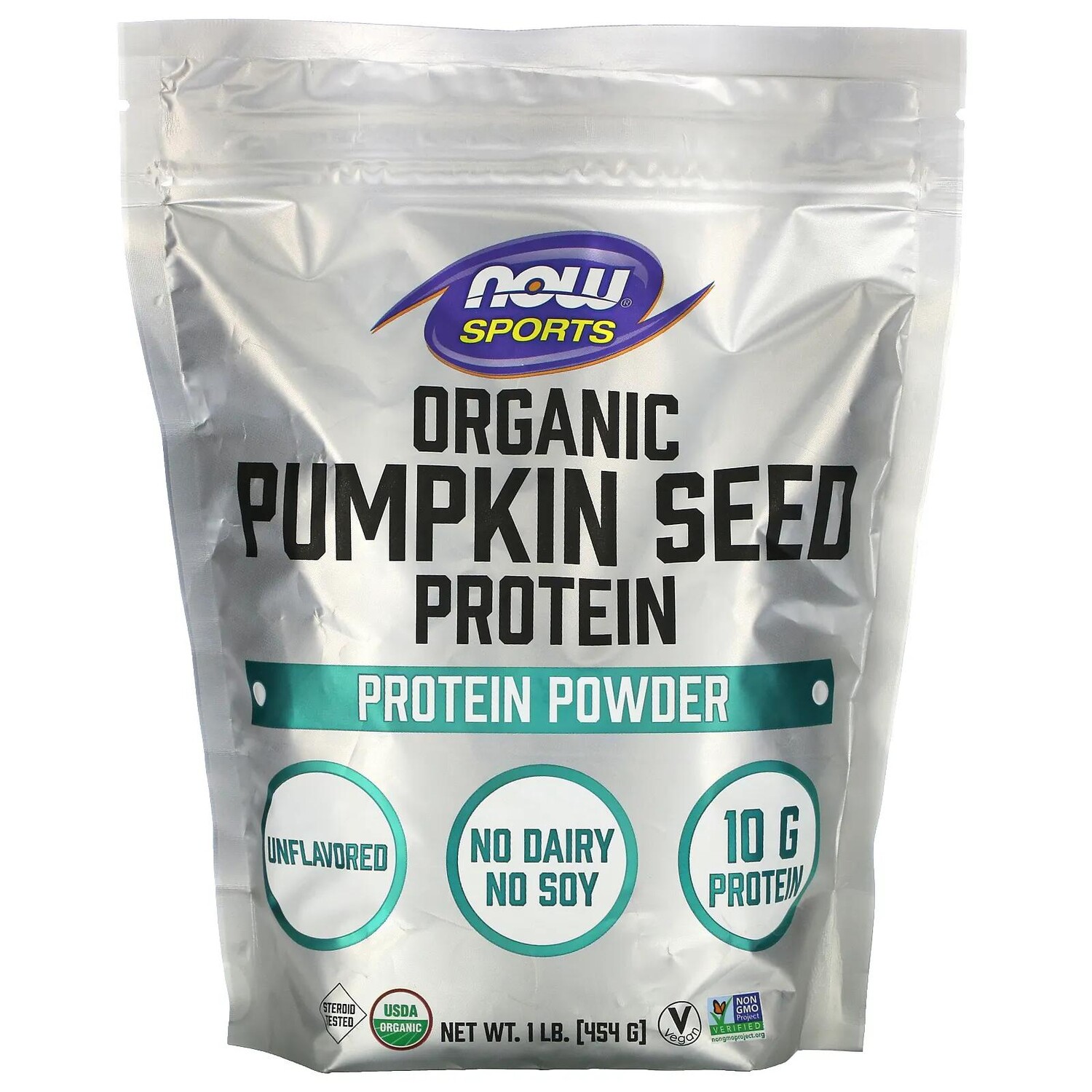 Now Foods Sports Organic Pumpkin Seed Protein Powder Unflavored 1 lb (454 g)
Now Foods Sports Organic Pumpkin Seed Protein Powder Unflavored 1 lb (454 g)