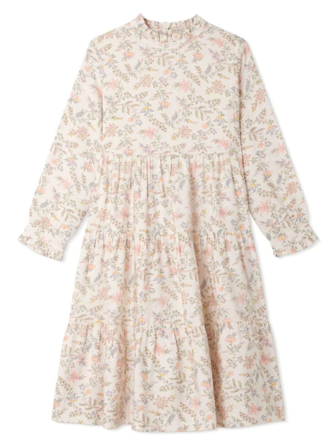 Bonpoint платье с цветочным принтом, нейтральный цвет 
Bonpoint платье с цветочным принтом, нейтральный цвет