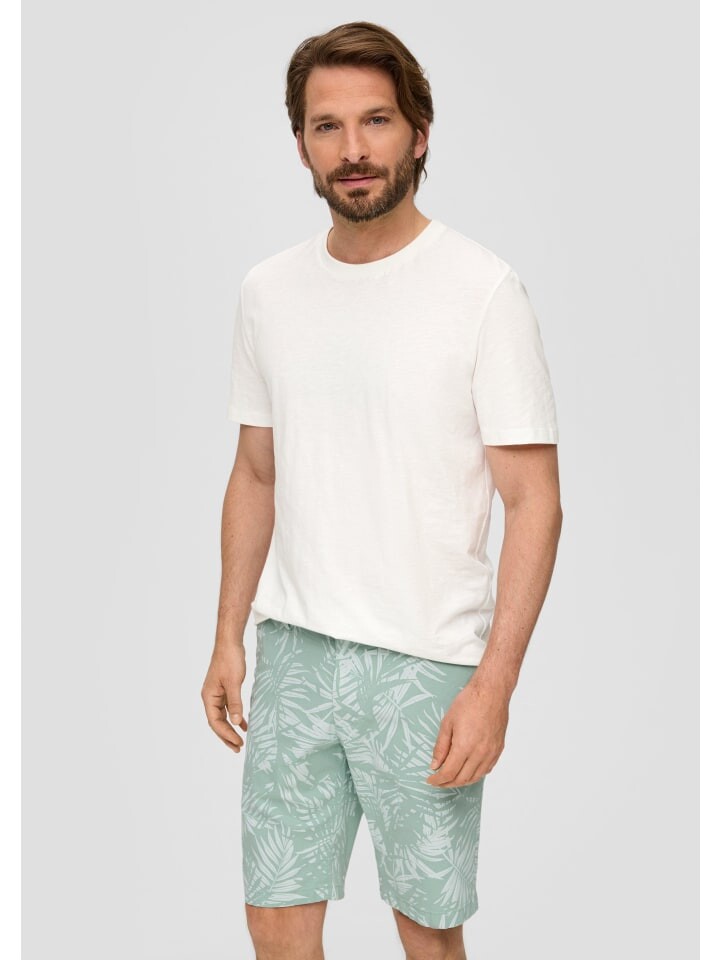 Тканевые шорты s.Oliver, зеленый
Тканевые шорты s.Oliver, зеленый