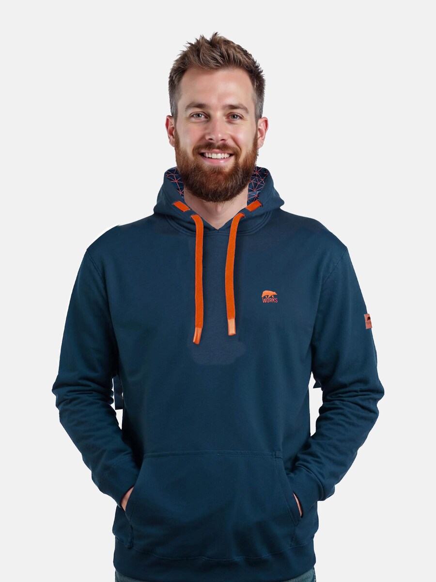 Толстовка FORSBERG Hoodie mit kleinem Brustlogo, marine blue
Толстовка FORSBERG Hoodie mit kleinem Brustlogo, marine blue