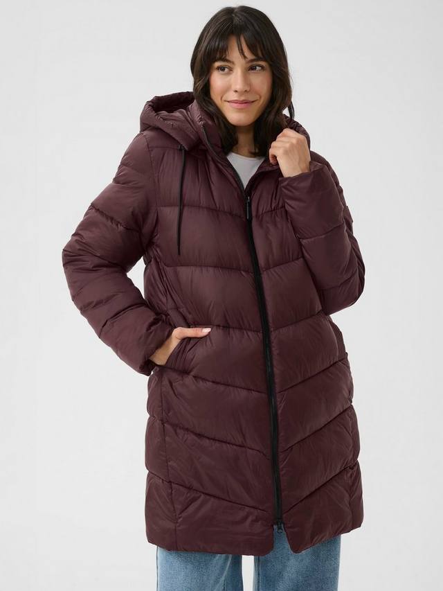 Длинное пуховик с капюшоном Susanne KAFFE, Mid Red
Длинное пуховик с капюшоном Susanne KAFFE, Mid Red