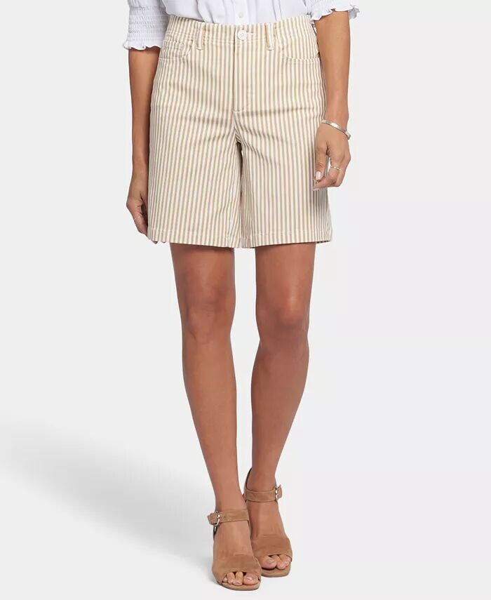 Шорты-бермуды с 5 карманами Nydj, коричневый
Шорты-бермуды с 5 карманами Nydj, коричневый