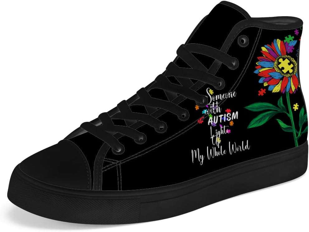 Кеды Chebing для детей с аутизмом, унисекс, высокие, на шнуровке, из текстиля, черный
Кеды Chebing для детей с аутизмом, унисекс, высокие, на шнуровке, из текстиля, черный