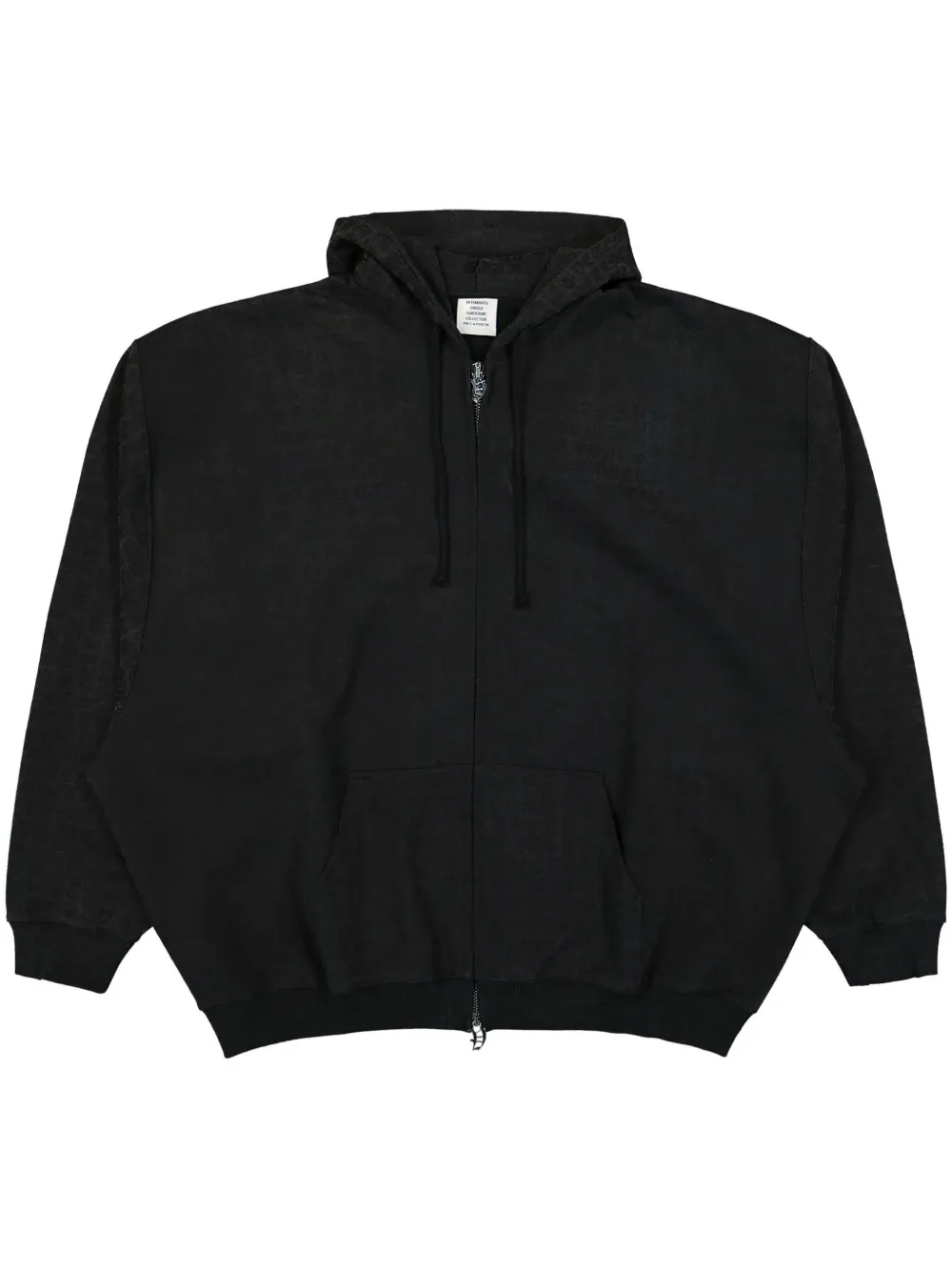 Худи с монограммой VETEMENTS, черный
Худи с монограммой VETEMENTS, черный