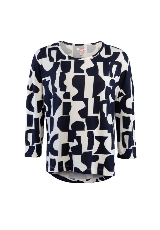 Футболка с принтом Карли рукав 3/4 Stooker, синий
Футболка с принтом Карли рукав 3/4 Stooker, синий