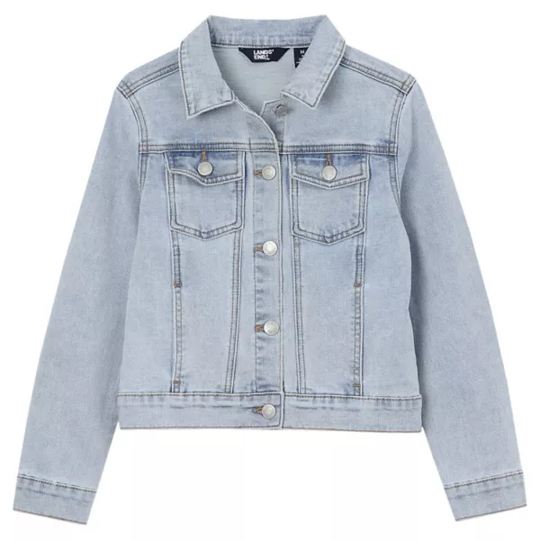 Джинсовая куртка для девочек 2-12 лет Lands' End, цвет coastal blue
Джинсовая куртка для девочек 2-12 лет Lands' End, цвет coastal blue