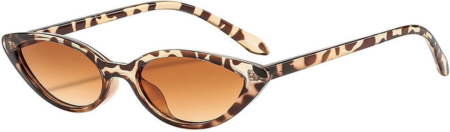 Солнцезащитные очки COTIA в стиле ретро «кошачий глаз» для женщин и мужчин, маленькие, милые, треугольные, в стиле «кошачий глаз», с оригинальным дизайном и в стиле хип-хоп, Leopard
Солнцезащитные очки COTIA в стиле ретро «кошачий глаз» для женщин и мужчин, маленькие, милые, треугольные, в стиле «кошачий глаз», с оригинальным дизайном и в стиле хип-хоп, Leopard