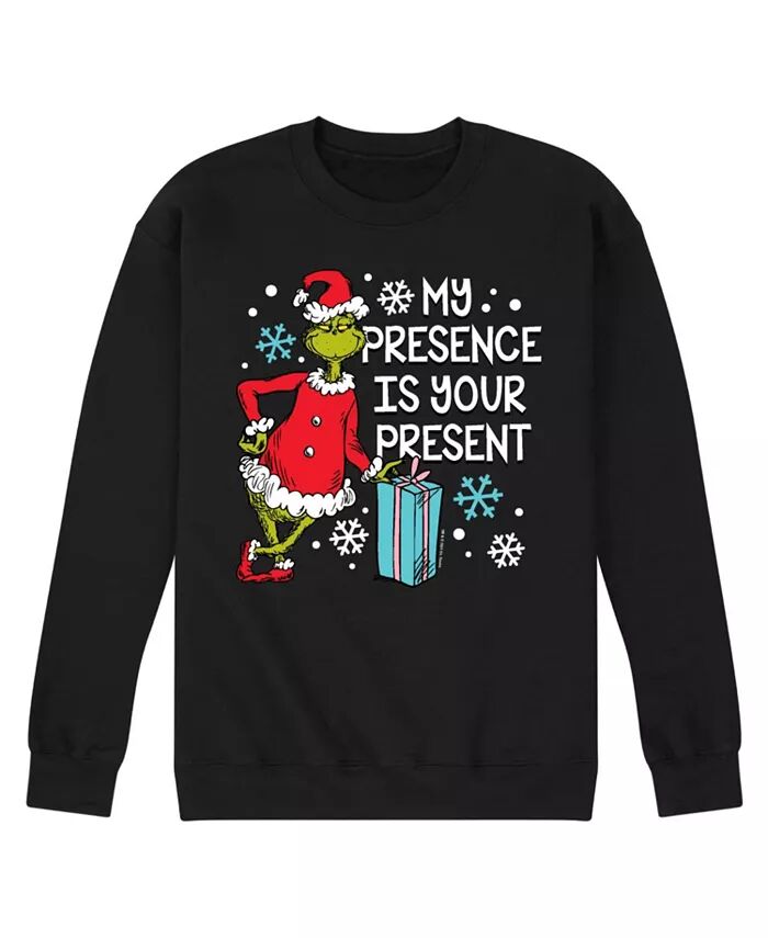 Мужская флисовая кофта с длинным рукавом The Grinch My Presence Is Your Present AIRWAVES, черный
Мужская флисовая кофта с длинным рукавом The Grinch My Presence Is Your Present AIRWAVES, черный
