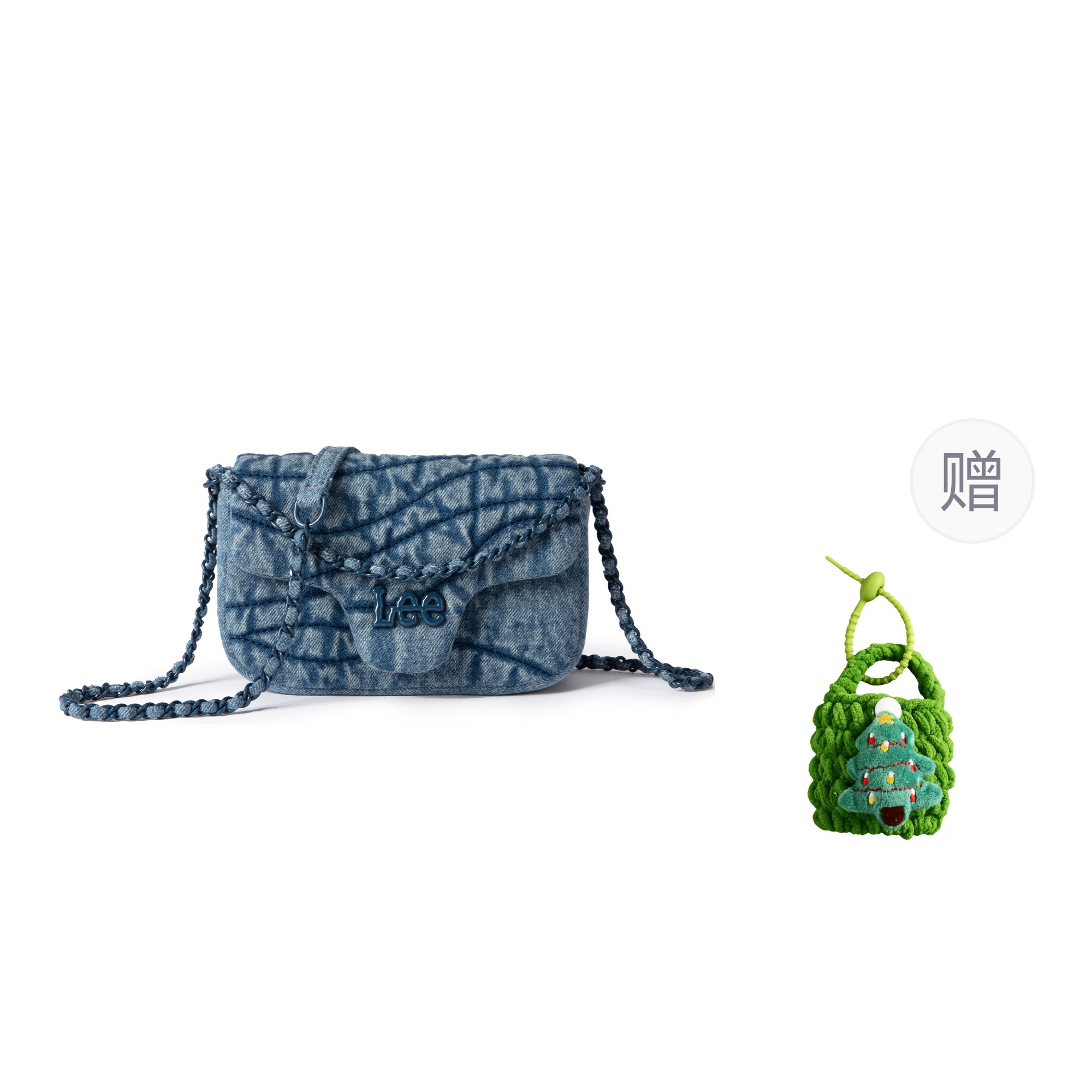 Lee Джинсовая сумка через плечо женская светло-голубая, Gift Limited Edition
Lee Джинсовая сумка через плечо женская светло-голубая, Gift Limited Edition