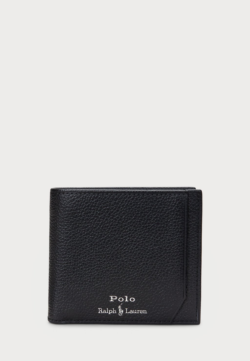 Кошелек PEBBLED LEATHER BILLFOLD COIN WALLET UNISEX Polo Ralph Lauren, черный 
Кошелек PEBBLED LEATHER BILLFOLD COIN WALLET UNISEX Polo Ralph Lauren, черный