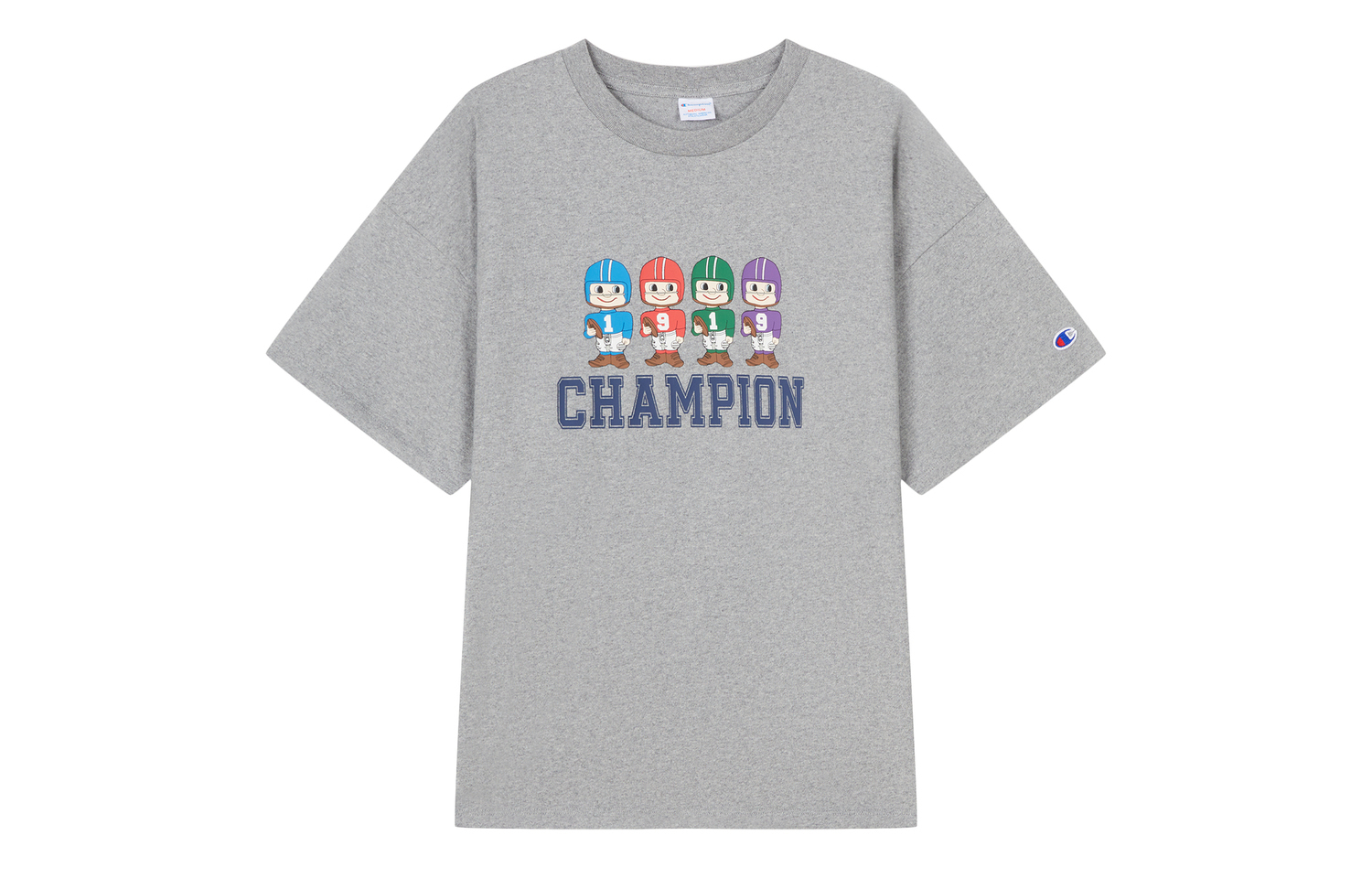 Футболка с короткими рукавами унисекс Japan Version Champion, светло-серый
Футболка с короткими рукавами унисекс Japan Version Champion, светло-серый