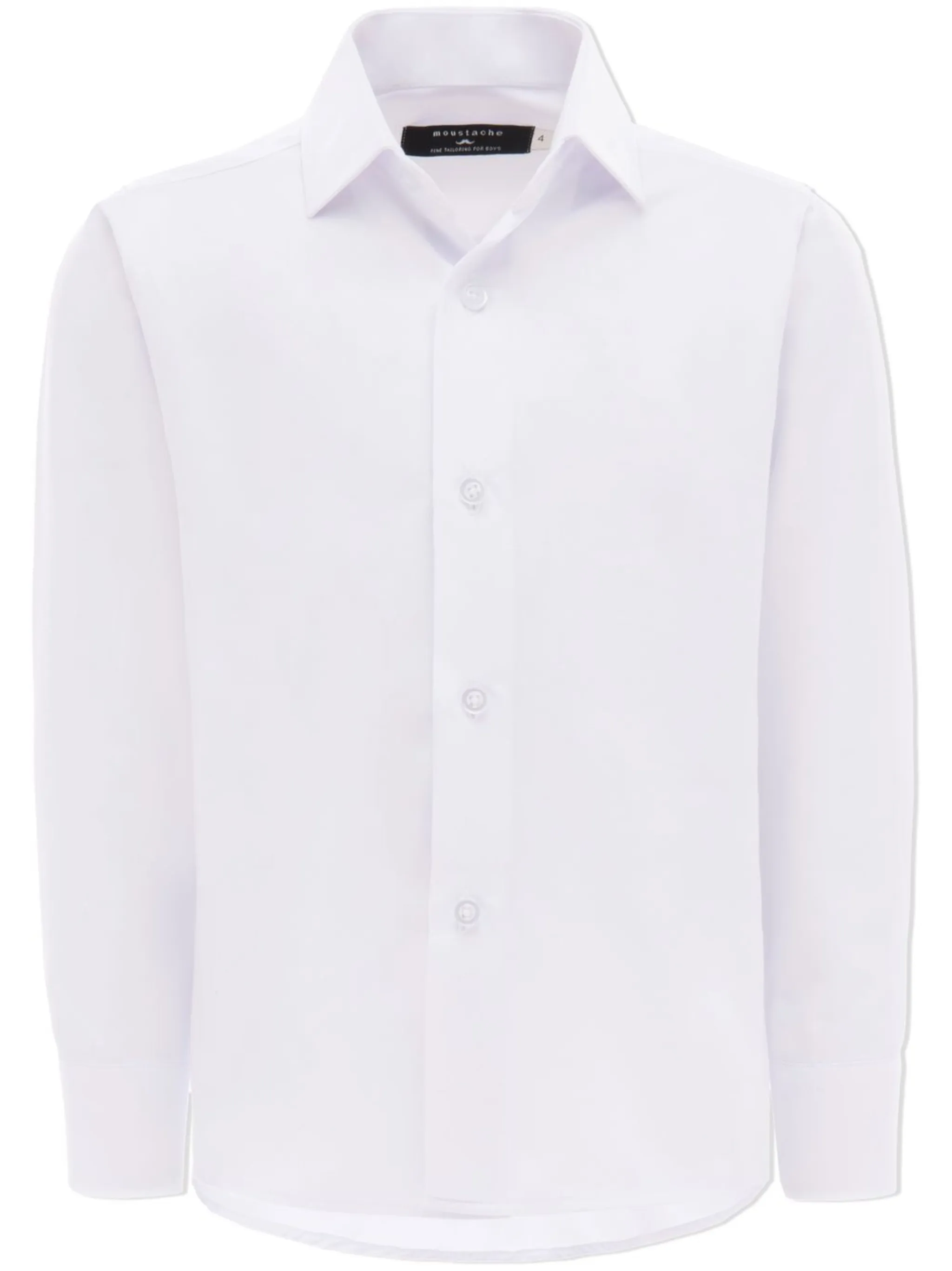 Однотонная рубашка Moustache, белый
Однотонная рубашка Moustache, белый
