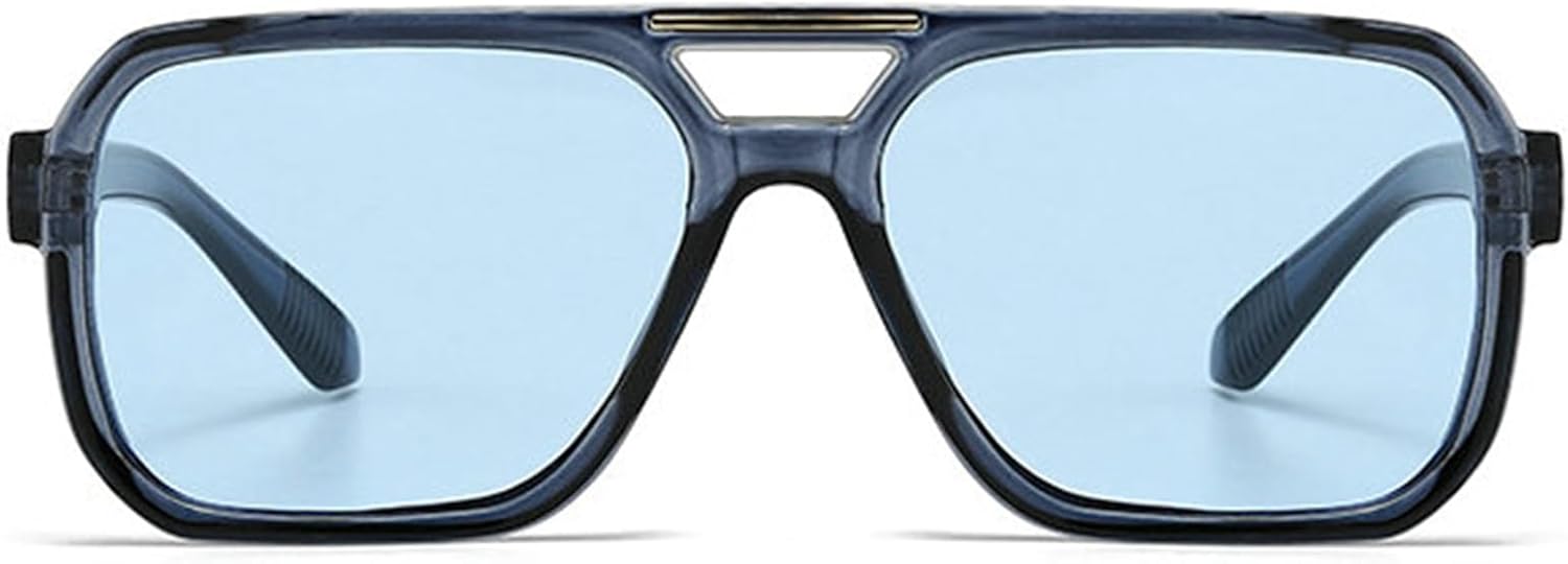 Мужские солнцезащитные очки Willochra Retro с двойной перемычкой, квадратной формы, градиентные линзы, защита от УФ-излучения UV400, женские солнцезащитные очки с заклепками F27, C6
Мужские солнцезащитные очки Willochra Retro с двойной перемычкой, квадратной формы, градиентные линзы, защита от УФ-излучения UV400, женские солнцезащитные очки с заклепками F27, C6