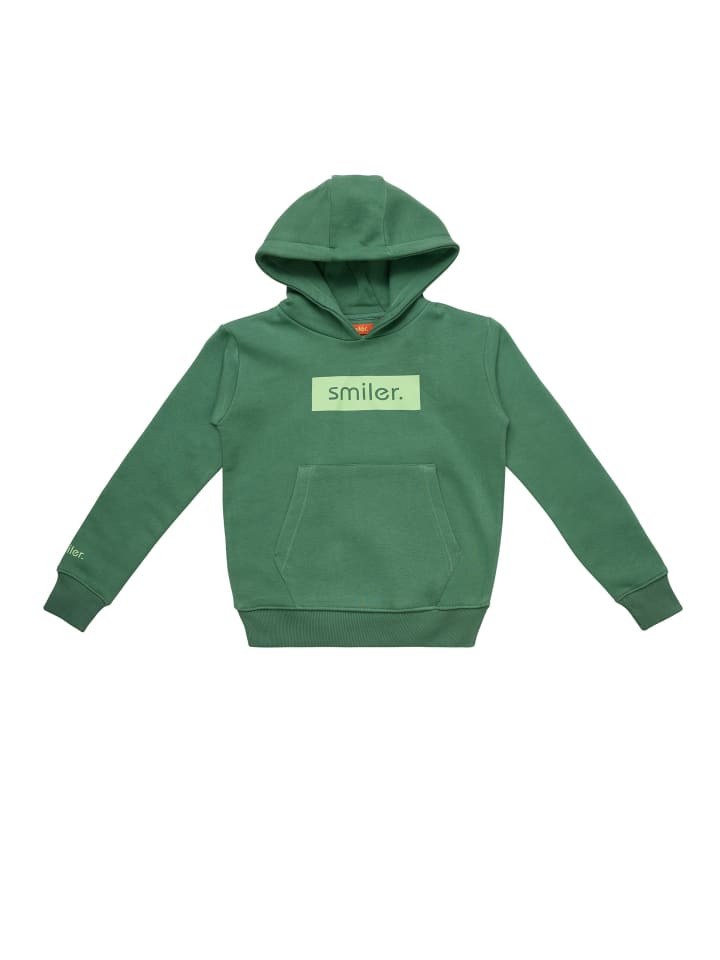 Пуловер с капюшоном smiler., зеленый
Пуловер с капюшоном smiler., зеленый