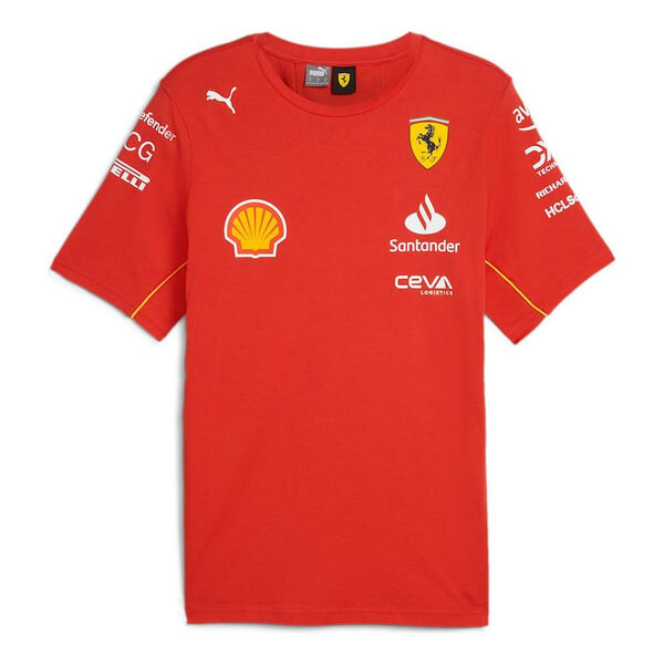 Футболка scuderia ferrari team t-shirt 'red' Puma, красный
Футболка scuderia ferrari team t-shirt 'red' Puma, красный
