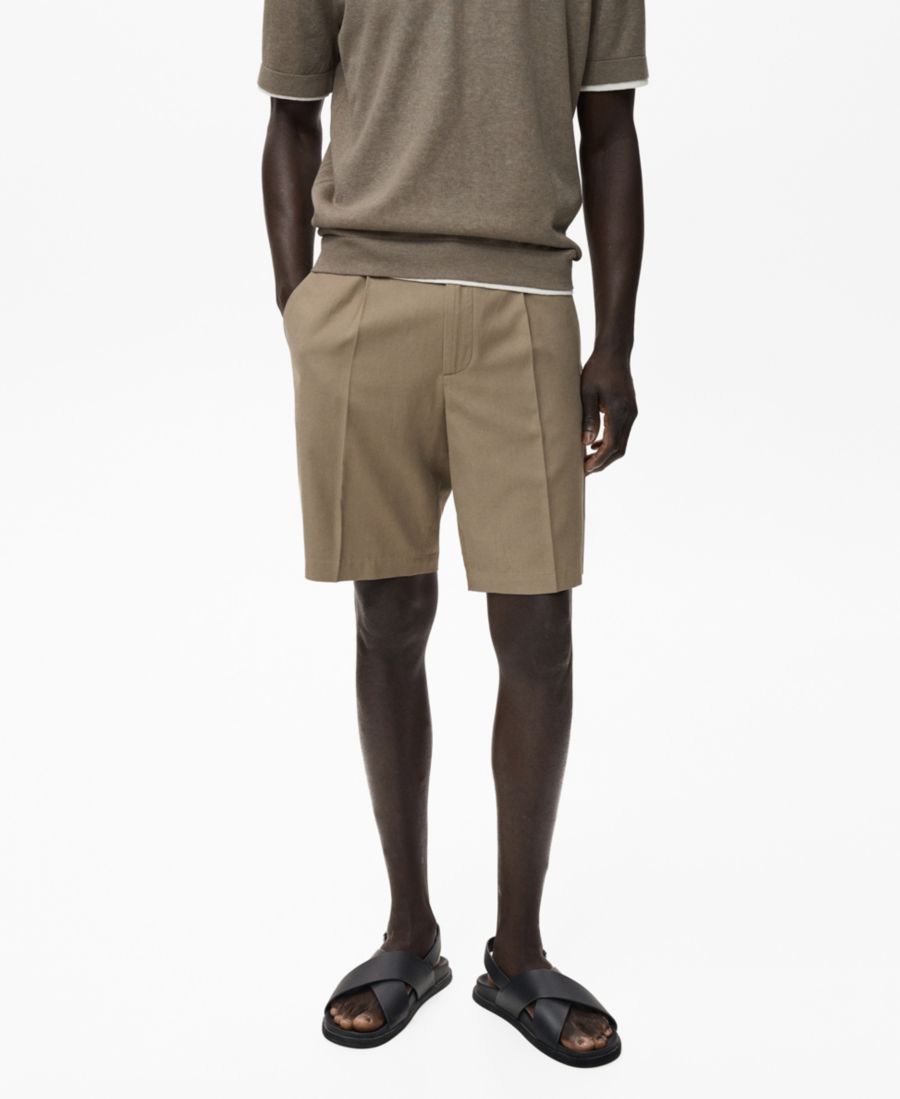 Мужские льняные шорты-бермуды 9,5 дюймов MANGO, Brown
Мужские льняные шорты-бермуды 9,5 дюймов MANGO, Brown