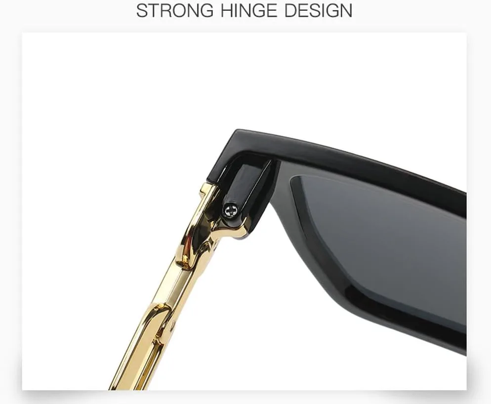 Солнцезащитные очки в стиле ретро 2027 года с крупной оправой, мужские, с цепочкой на дужке, модные аксессуары, женские солнцезащитные очки MTZJH, One Color
Солнцезащитные очки в стиле ретро 2027 года с крупной оправой, мужские, с цепочкой на дужке, модные аксессуары, женские солнцезащитные очки MTZJH, One Color