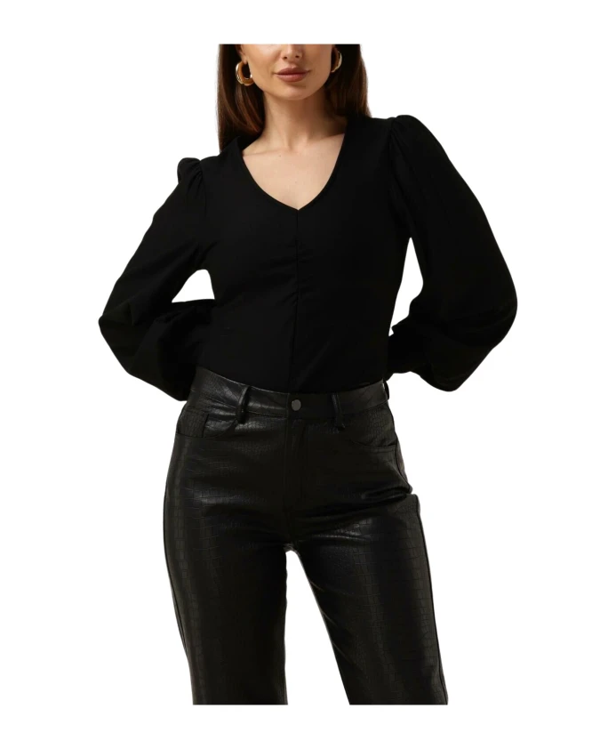 Блузка Rifagz с v образным вырезом Gestuz, черный
Блузка Rifagz с v образным вырезом Gestuz, черный