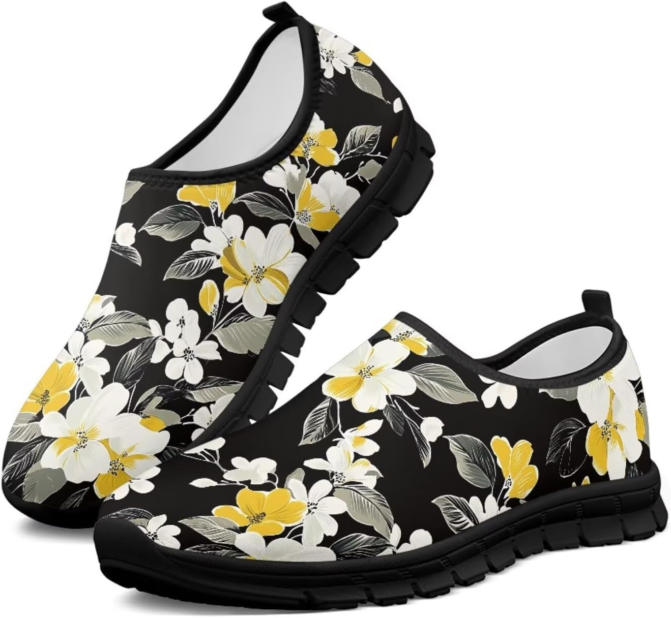 Удобные слипоны для женщин, противоскользящие для ходьбы и бега, кроссовки с широкой носочной частью, размер США 5,5-13,5 Chririnla, Elegant Floral
Удобные слипоны для женщин, противоскользящие для ходьбы и бега, кроссовки с широкой носочной частью, размер США 5,5-13,5 Chririnla, Elegant Floral