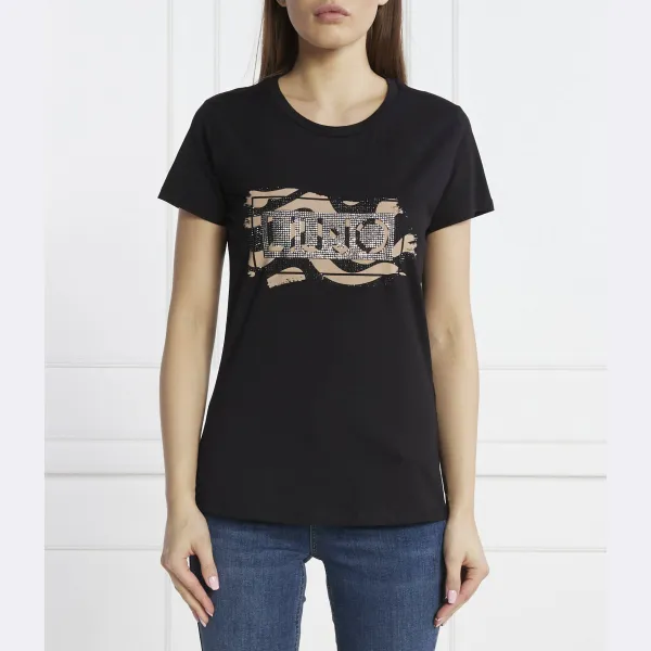 Футболка стандартного кроя Liu Jo, черный
Футболка стандартного кроя Liu Jo, черный