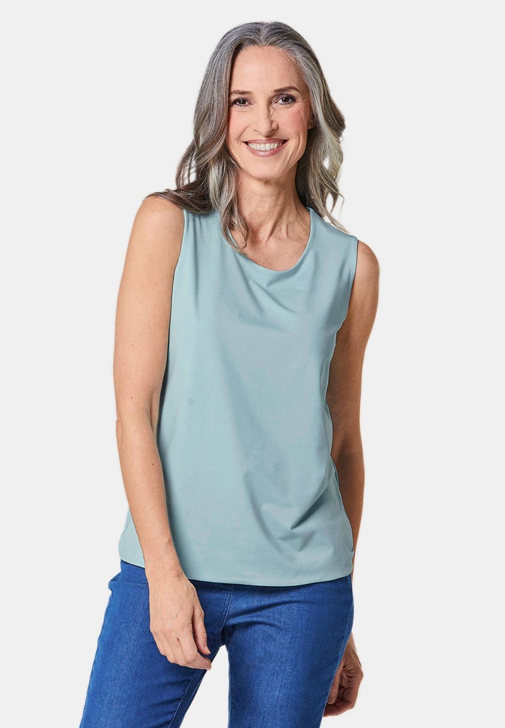 Топ GEPFLEGTES IN FORMSTABILER WARE GOLDNER, светло-голубой
Топ GEPFLEGTES IN FORMSTABILER WARE GOLDNER, светло-голубой