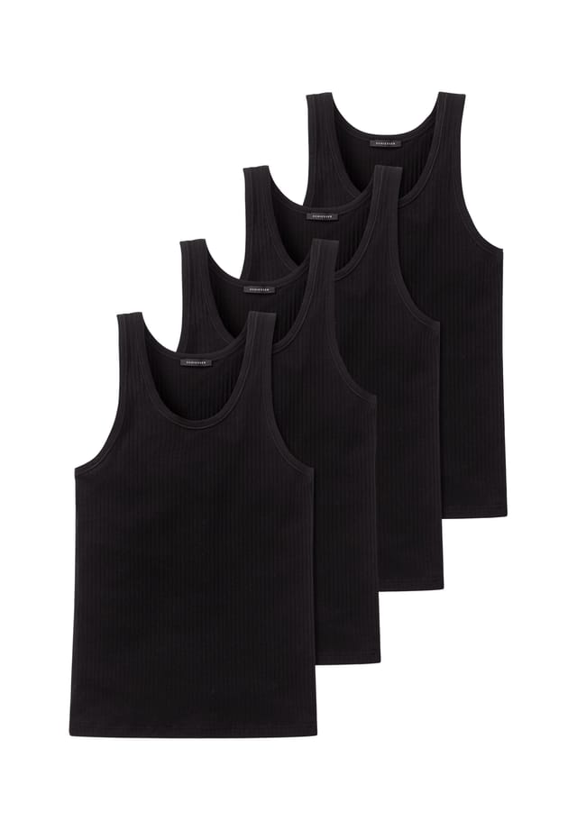 Майка/Топ 4 шт. в упаковке хлопковые основы аутентичные Schiesser, черный
Майка/Топ 4 шт. в упаковке хлопковые основы аутентичные Schiesser, черный