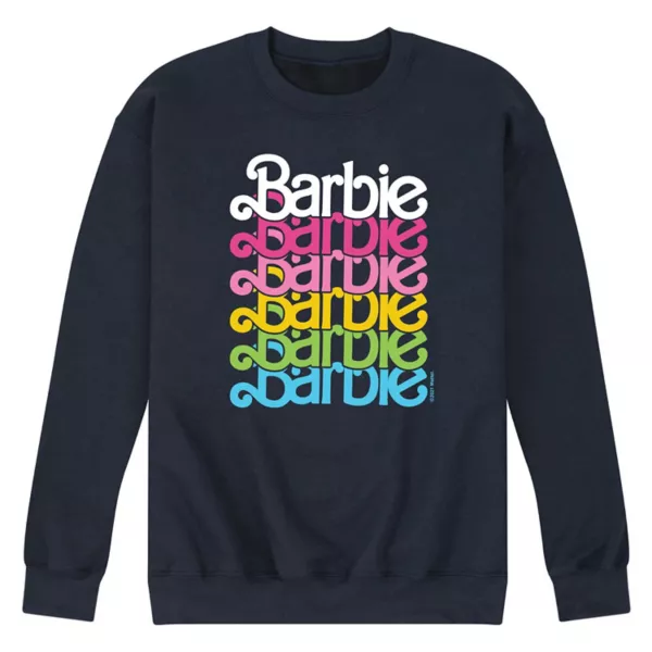 Мужская радужная толстовка с логотипом Барби Licensed Character, синий
Мужская радужная толстовка с логотипом Барби Licensed Character, синий