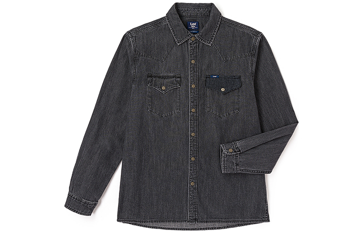 Lee Мужская рубашка черный серый цвет
Lee Мужская рубашка черный серый цвет