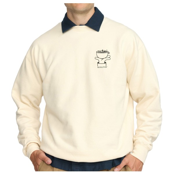 Свитер с круглым вырезом и принтом Revolution, белый
Свитер с круглым вырезом и принтом Revolution, белый