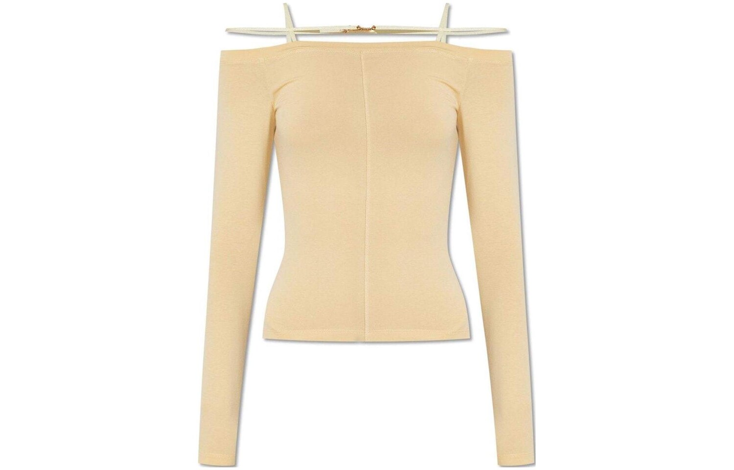 Jacquemus SS24 纯色一字肩修身长袖T恤 女款 米色, цвет Beige
Jacquemus SS24 纯色一字肩修身长袖T恤 女款 米色, цвет Beige