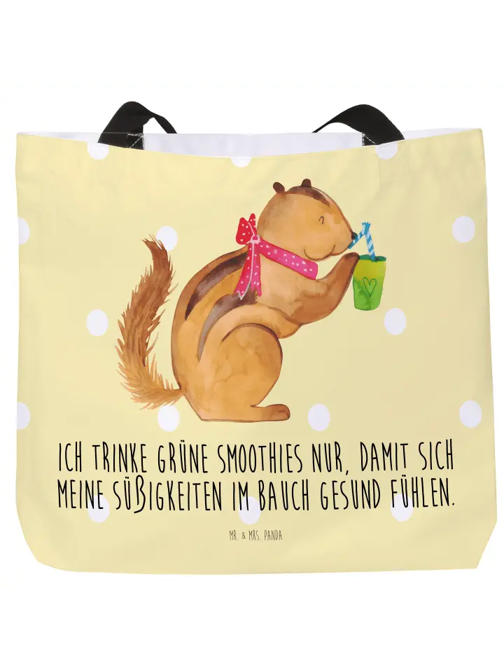 Сумка-шоппер Mr & Mrs Panda Eichhörnchen Smoothie, пастельно-желтый
Сумка-шоппер Mr & Mrs Panda Eichhörnchen Smoothie, пастельно-желтый