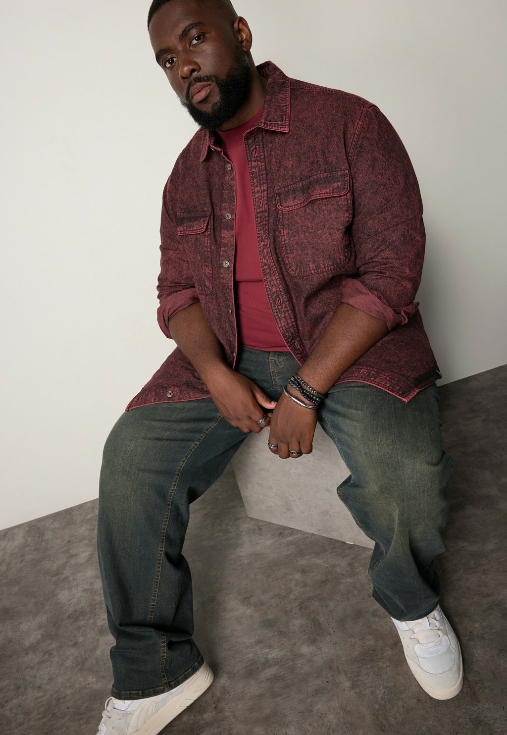 Рубашка STHUGE, коричневый
Рубашка STHUGE, коричневый