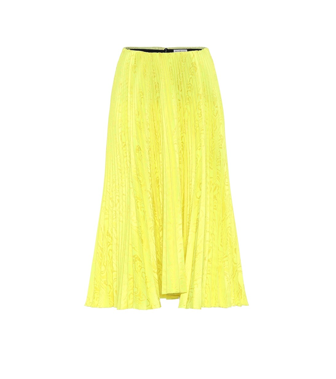 Юбка миди со складками из атласа-жаккарда Balenciaga, желтый
Юбка миди со складками из атласа-жаккарда Balenciaga, желтый