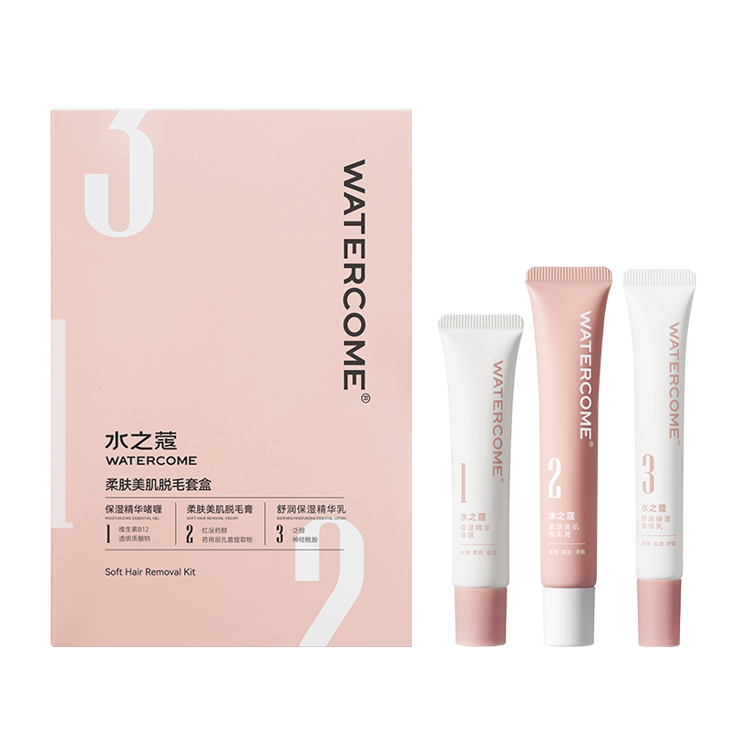 Repairing Skin For Silky Smooth And Tender Texture Hair Removal Set Moisturizing Hair Removal 10g+20g+10g WATERCOME
Repairing Skin For Silky Smooth And Tender Texture Hair Removal Set Moisturizing Hair Removal 10g+20g+10g WATERCOME