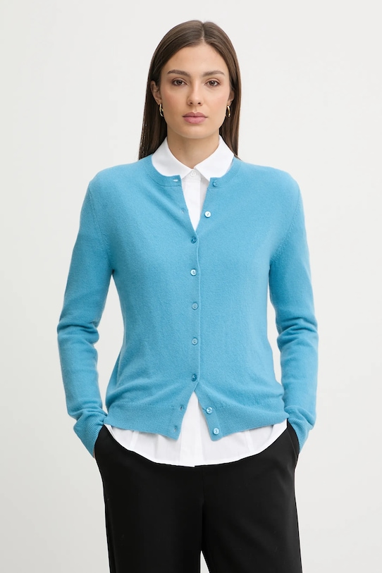 Шерстяной кардиган United Colors of Benetton, синий
Шерстяной кардиган United Colors of Benetton, синий