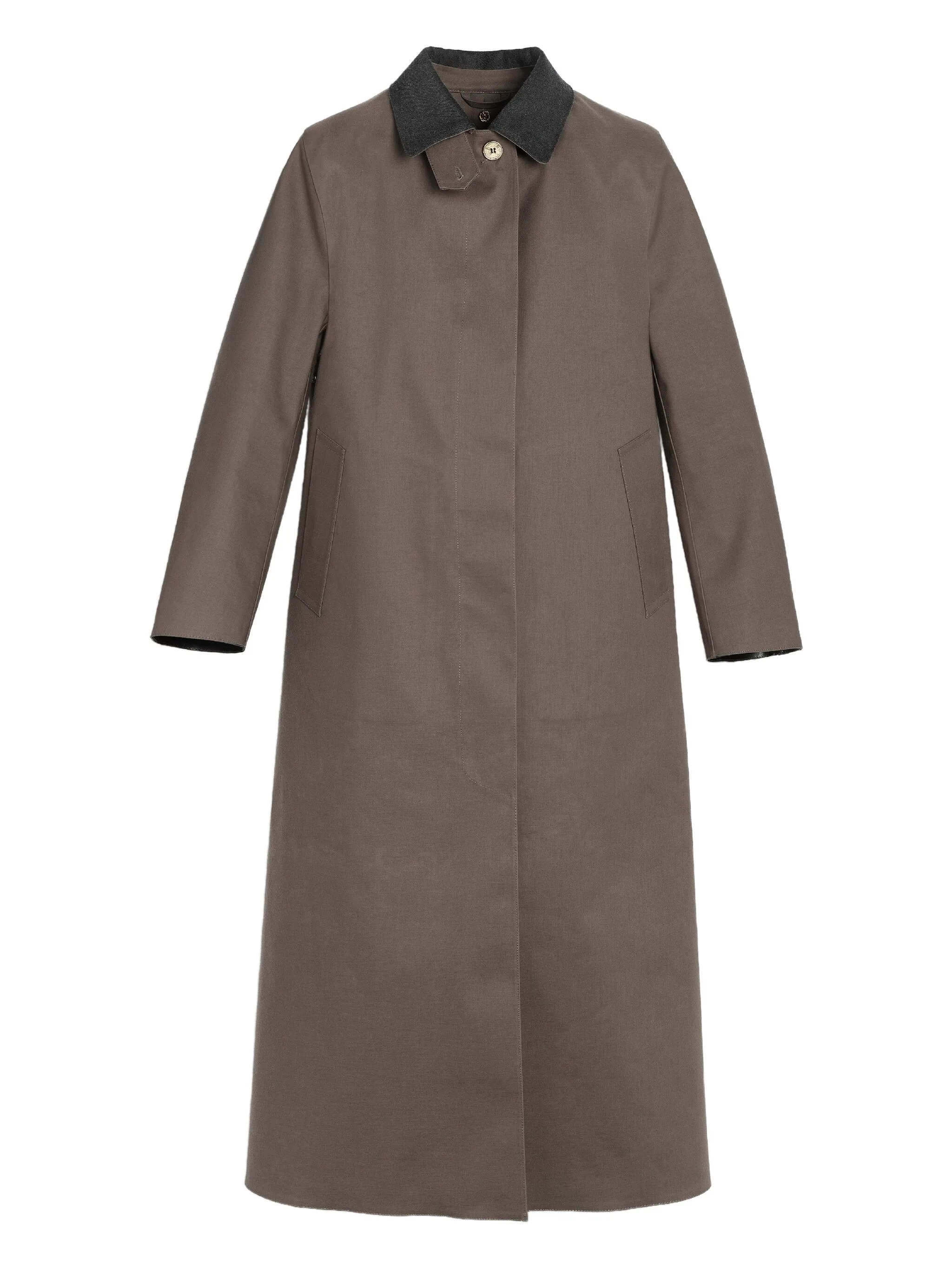 Плащ на пуговицах Barrie, коричневый
Плащ на пуговицах Barrie, коричневый