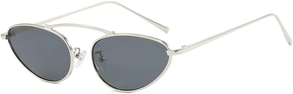 Модные ретро-солнцезащитные очки ICARA в узкой оправе «кошачий глаз» для женщин, стильные и забавные, с металлическим каркасом, защита от УФ-излучения UV400, Silvery/Black
Модные ретро-солнцезащитные очки ICARA в узкой оправе «кошачий глаз» для женщин, стильные и забавные, с металлическим каркасом, защита от УФ-излучения UV400, Silvery/Black