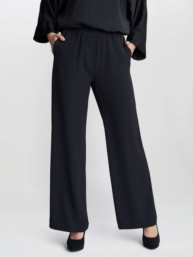 Брюки Annika Crepe Pull On Gina Bacconi, Black
Брюки Annika Crepe Pull On Gina Bacconi, Black