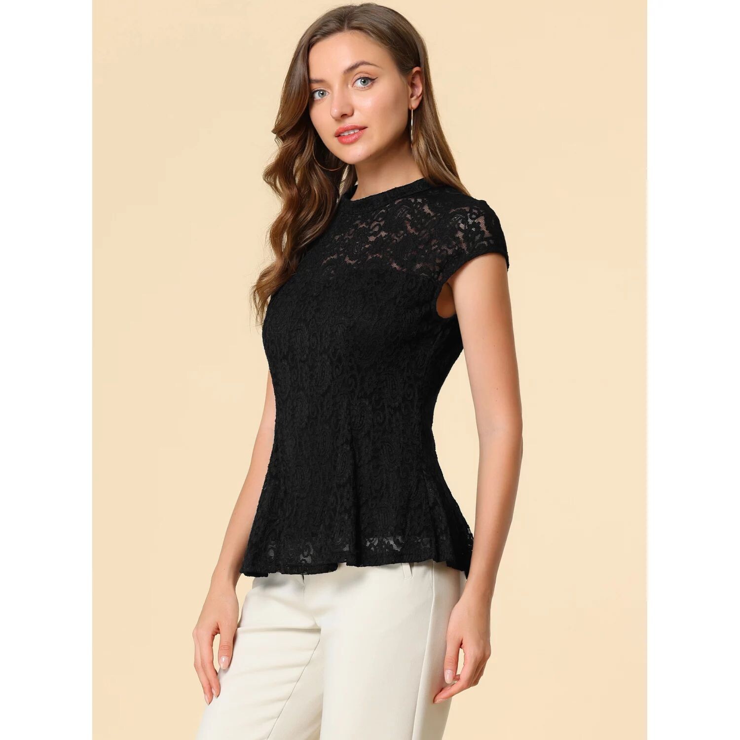 Женская кружевная блузка с цветочным принтом и круглым вырезом без рукавов и баской, топ ALLEGRA K, черный, Оранжевый, Женская кружевная блузка с цветочным принтом и круглым вырезом без рукавов и баской, топ ALLEGRA K, черный
Женская кружевная блузка с цветочным принтом и круглым вырезом без рукавов и баской, топ ALLEGRA K, черный, Оранжевый, Женская кружевная блузка с цветочным принтом и круглым вырезом без рукавов и баской, топ ALLEGRA K, черный