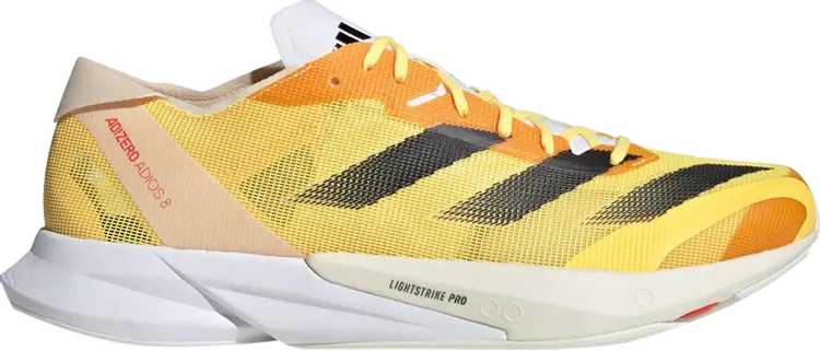 Кроссовки Adizero Adios 8 'Spark', желтый
Кроссовки Adizero Adios 8 'Spark', желтый
