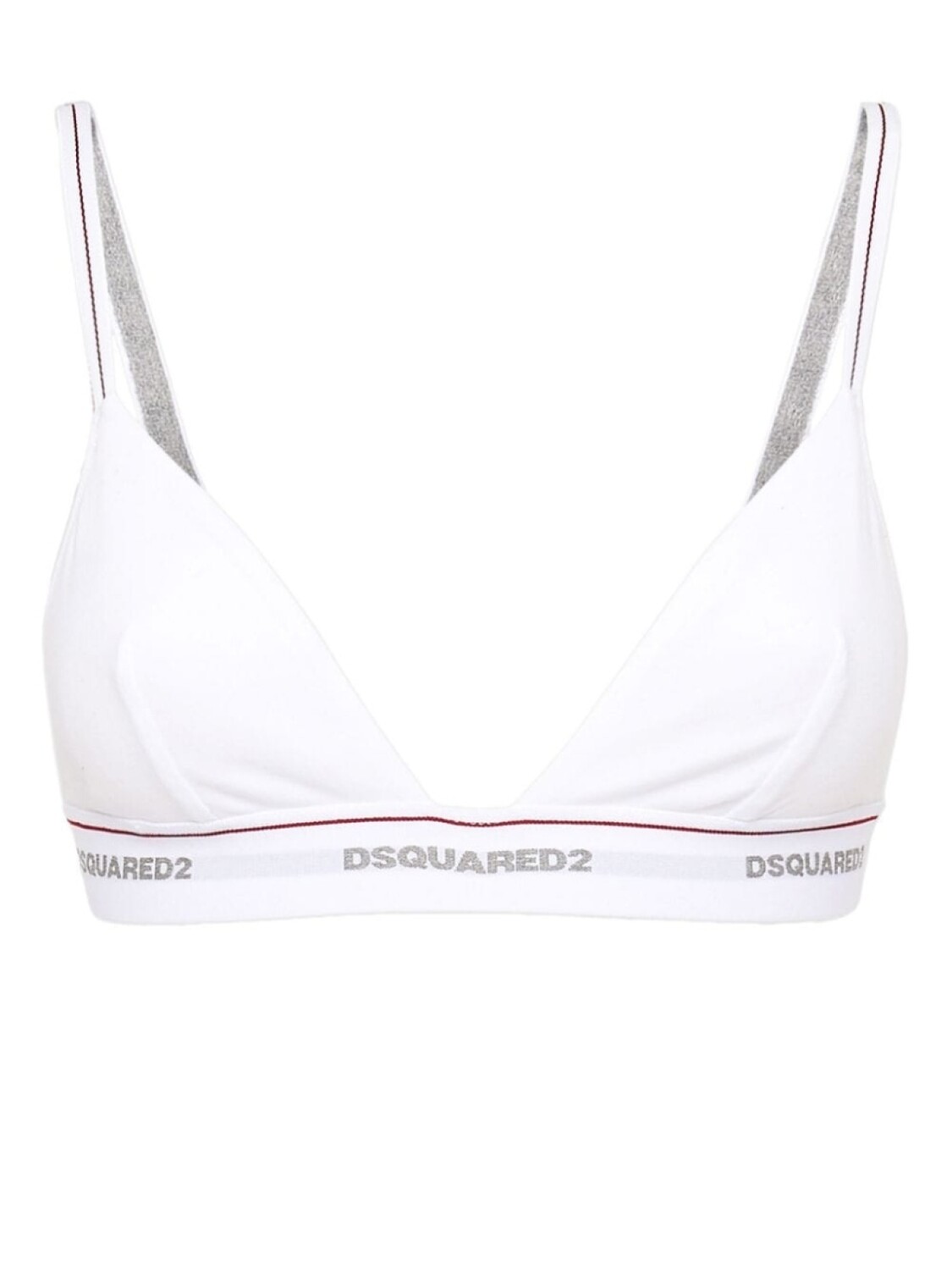 DSQUARED2 бюстгальтер из джерси с треугольными чашками, белый
DSQUARED2 бюстгальтер из джерси с треугольными чашками, белый