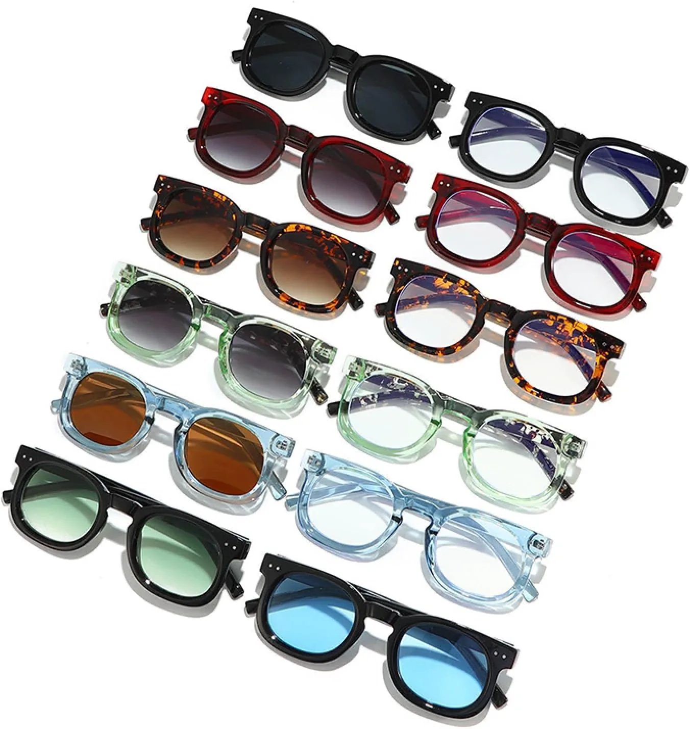 Ретро маленькие солнцезащитные очки для женщин, модные, с прозрачным градиентом, защита от УФ-излучения UV400, для мужчин, с заклепками HHZZYVY, Black Clear
Ретро маленькие солнцезащитные очки для женщин, модные, с прозрачным градиентом, защита от УФ-излучения UV400, для мужчин, с заклепками HHZZYVY, Black Clear