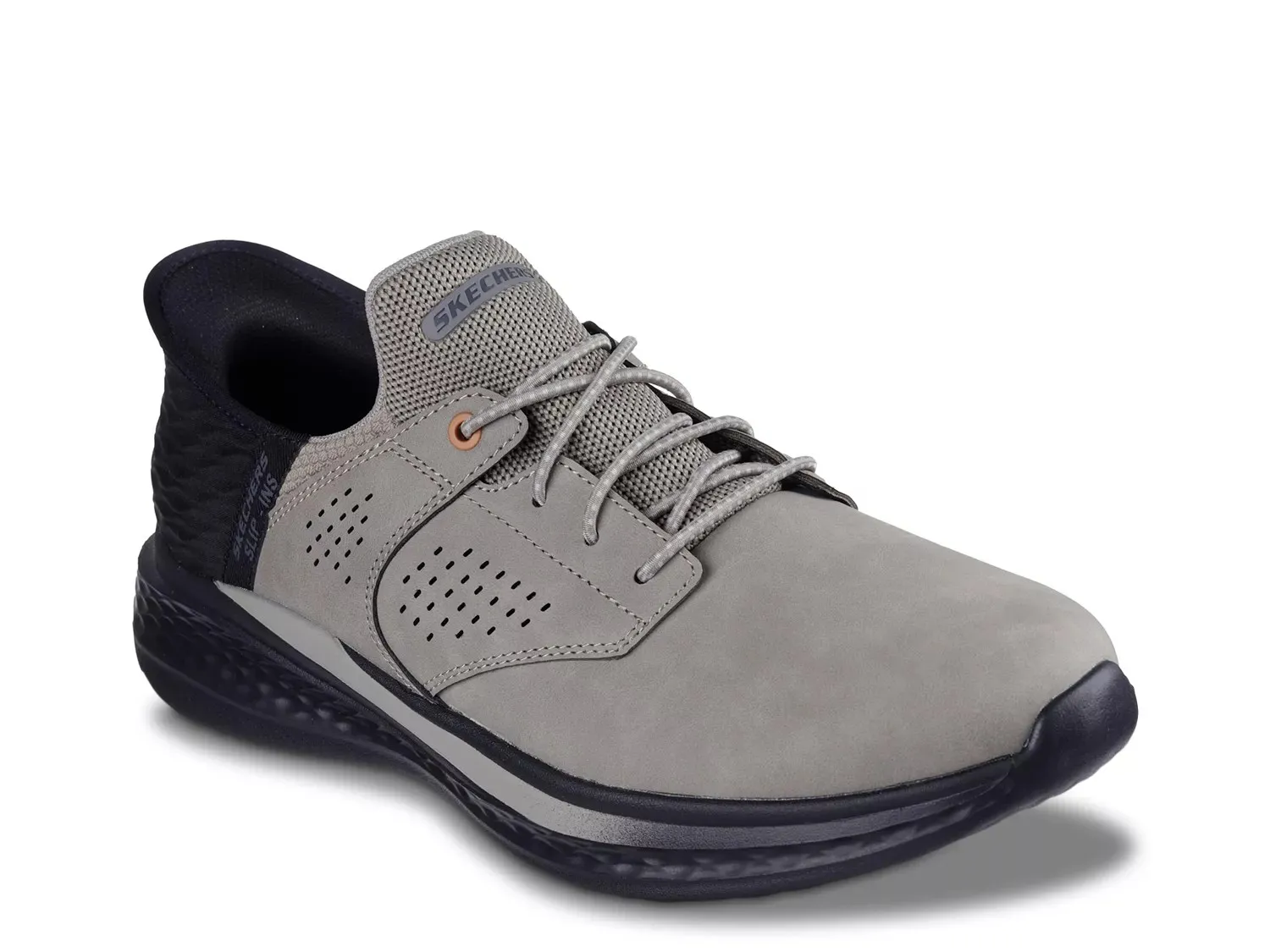 Кроссовки Skechers Slip-ins Slade Slip-On — мужские, серые 
Кроссовки Skechers Slip-ins Slade Slip-On — мужские, серые