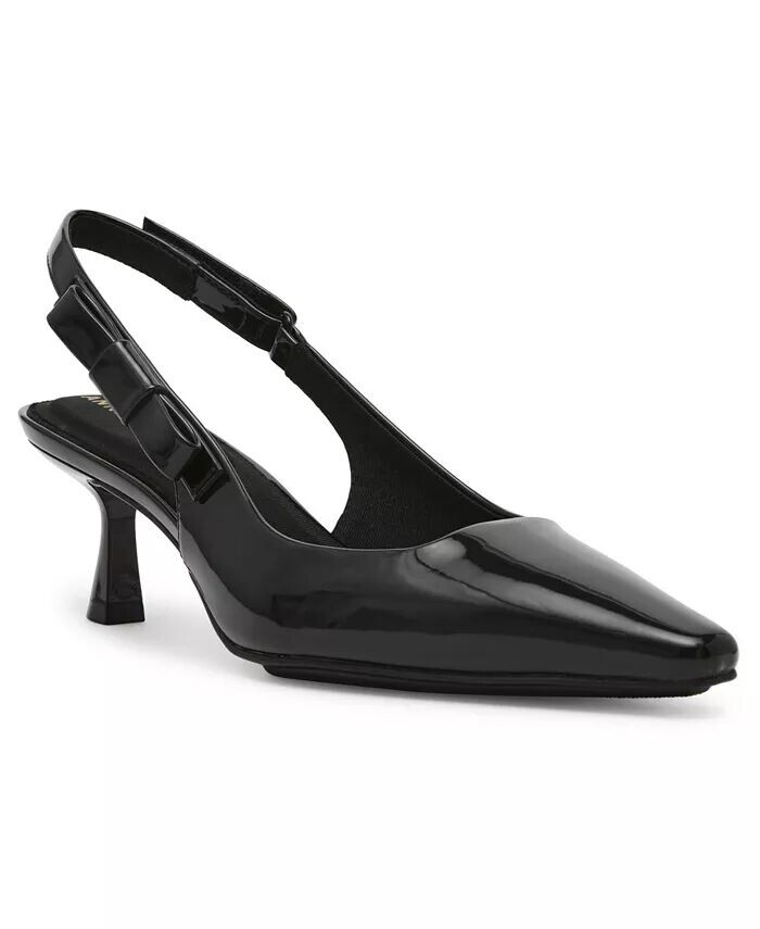 Женские туфли-лодочки Carmel на каблуке-рюмочке с открытой пяткой Anne Klein, черный
Женские туфли-лодочки Carmel на каблуке-рюмочке с открытой пяткой Anne Klein, черный