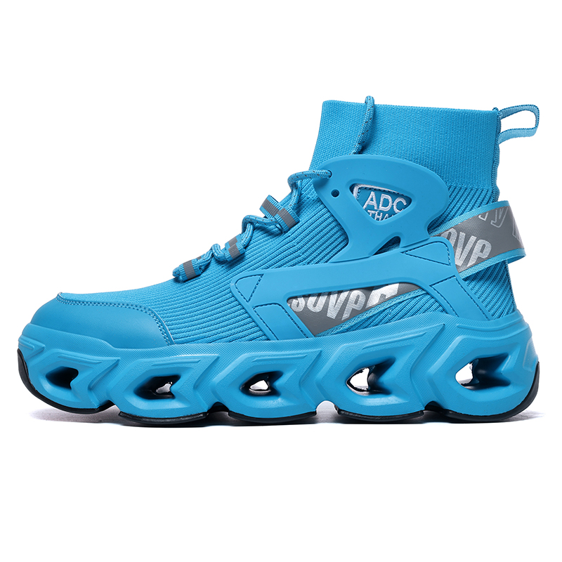 Kuding Амортизирующие нескользящие износостойкие дышащие и легкие высокие повседневные мужские кроссовки синие, цвет Blue
Kuding Амортизирующие нескользящие износостойкие дышащие и легкие высокие повседневные мужские кроссовки синие, цвет Blue