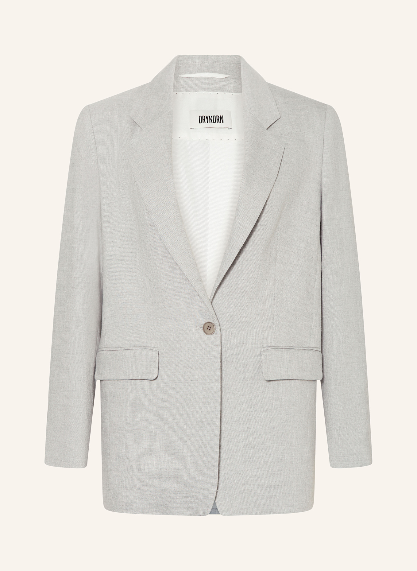 Блейзер Glendale с льном Drykorn, серый
Блейзер Glendale с льном Drykorn, серый