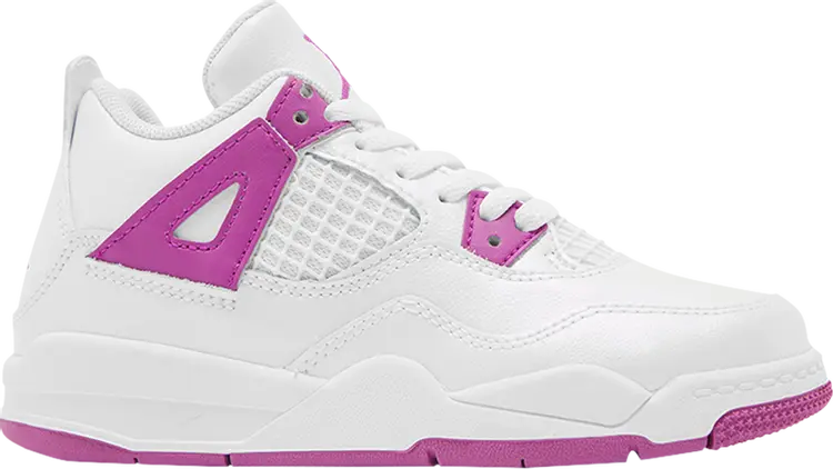 Кроссовки Air Jordan 4 Retro PS 'Hyper Violet', белый
Кроссовки Air Jordan 4 Retro PS 'Hyper Violet', белый