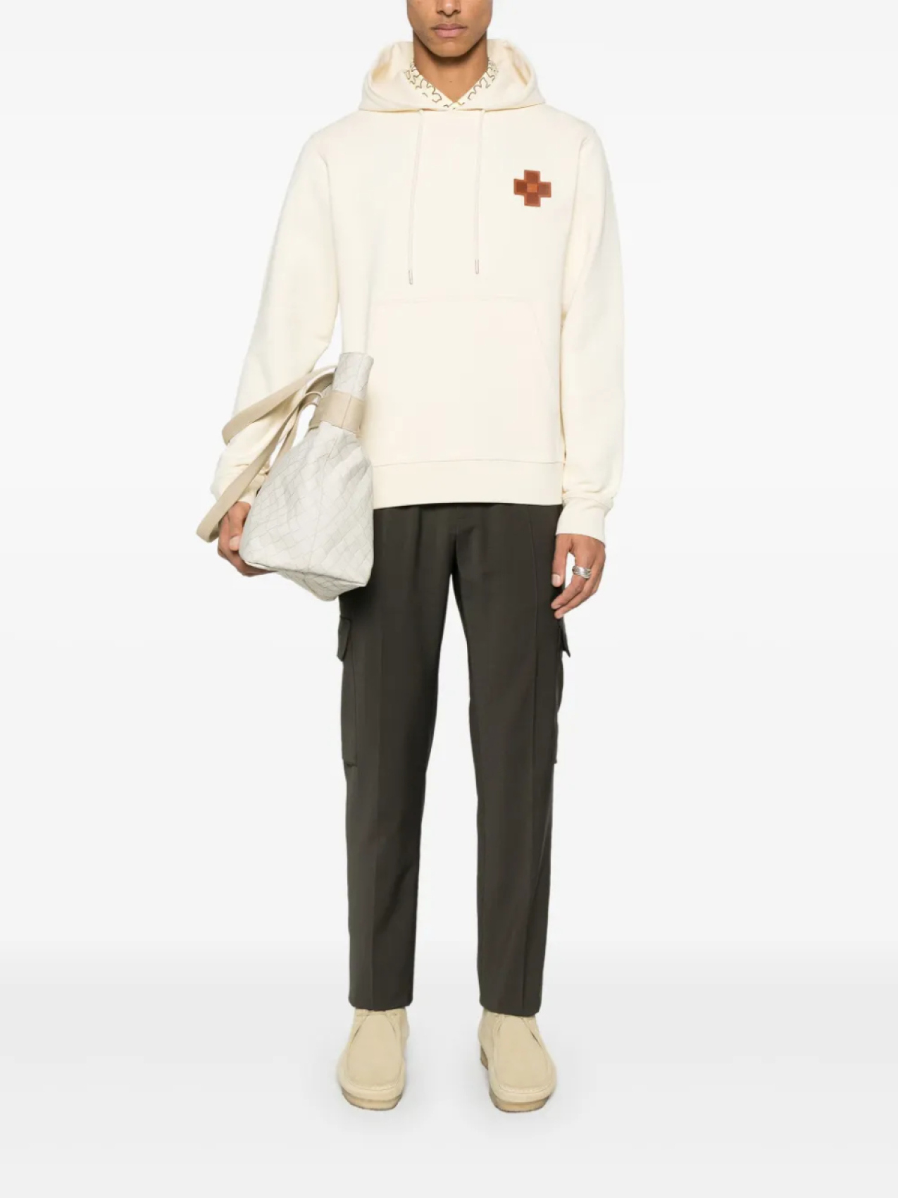 SANDRO худи с нашивкой-логотипом, нейтральный
SANDRO худи с нашивкой-логотипом, нейтральный