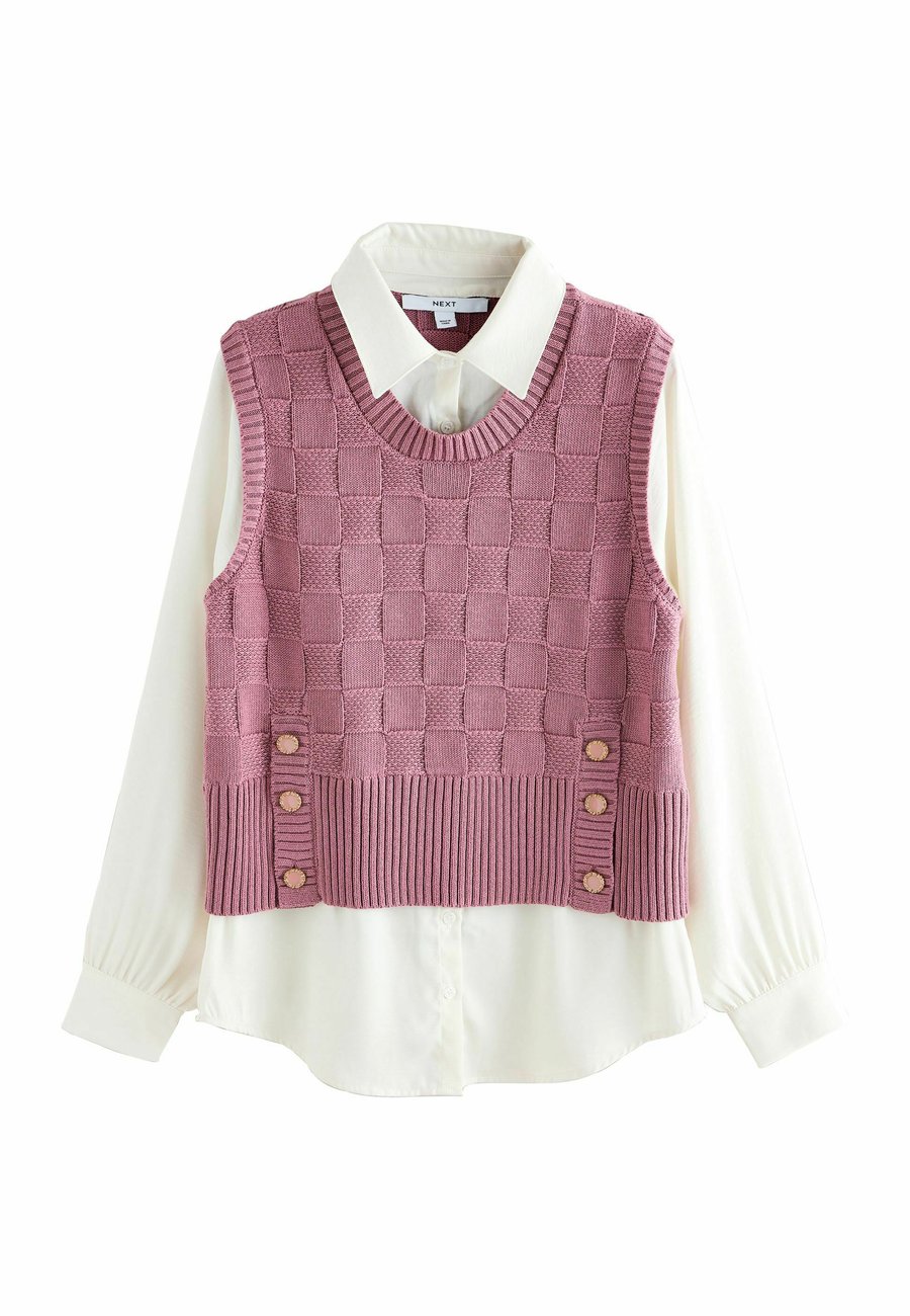 Блуза Next REGULAR FIT LAYER WITH DETAIL SET, Blush Pink/Pink
Блуза Next REGULAR FIT LAYER WITH DETAIL SET, Blush Pink/Pink