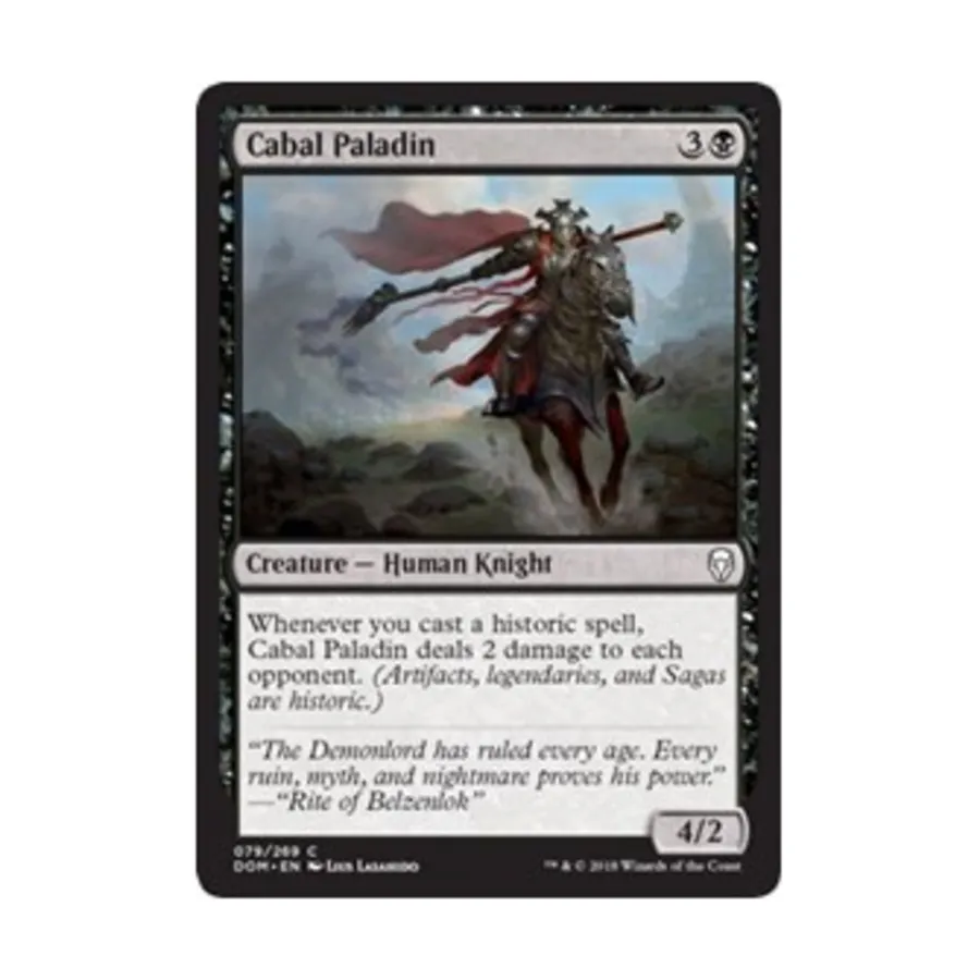 CCG Кабал Паладин (клавиша C), MTG - Dominaria
CCG Кабал Паладин (клавиша C), MTG - Dominaria